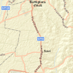 Buttigliera d'Asti Street Map