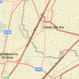 Casei Street Map