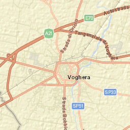 Voghera Street Map