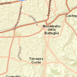 Torrazza Coste Street Map