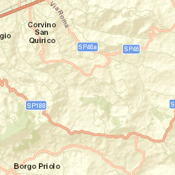 Calvignano Street Map