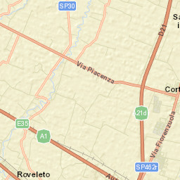Cortemaggiore Street Map