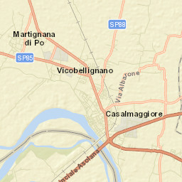 Vicomoscano Street Map