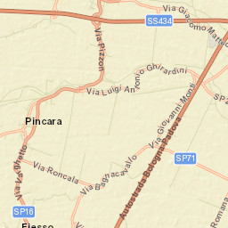 Pincara Street Map