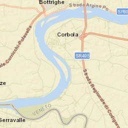Serravalle Street Map
