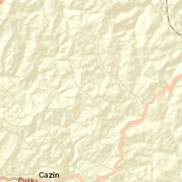 Cazin Street Map