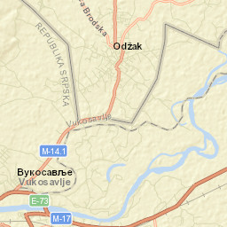 Odžak Street Map