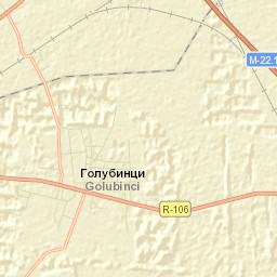 Golubinci Street Map