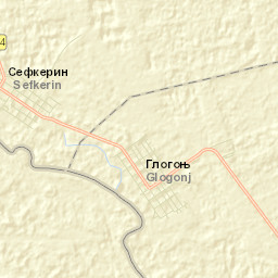 Sefkerin Street Map