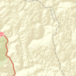 Comuna Bozovici Street Map