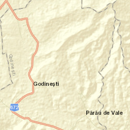 Comuna Godineşti Street Map