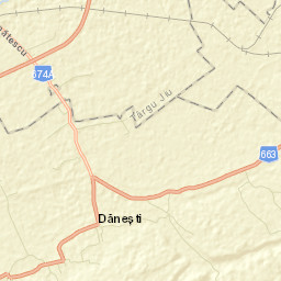 Dăneşti Street Map