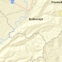 Comuna Albeni Street Map