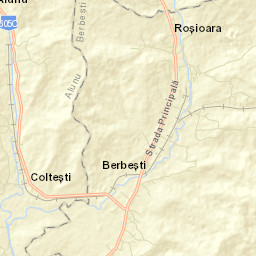 Oraş Berbeşti Street Map