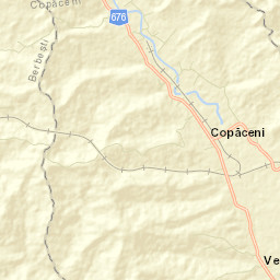 Comuna Copăceni Street Map