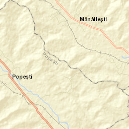 Dăeşti Street Map