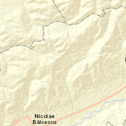 Comuna Nicolae Bãlcescu Street Map