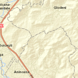 Glodeni Street Map