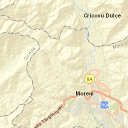 Municipiul Moreni Street Map