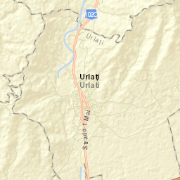 Oraş Urlaţi Street Map