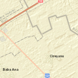 Comuna Baba Ana Street Map