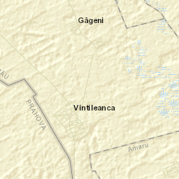 Comuna Săhăteni Street Map