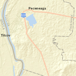 Peceneaga Street Map
