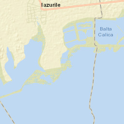Iazurile Street Map