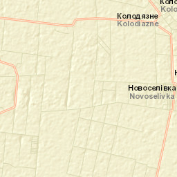Novosyolovka Street Map