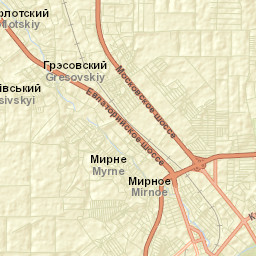Beloglinka Street Map