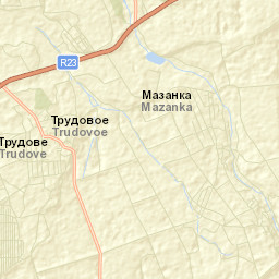 Trudovoye Street Map