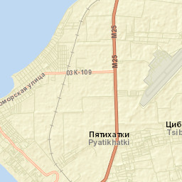 Tsibanobalka Street Map