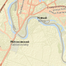 Yablonovskiy Street Map