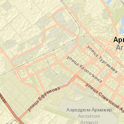 Armavir Street Map