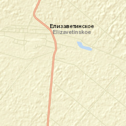 Yelizavetinskoye Street Map