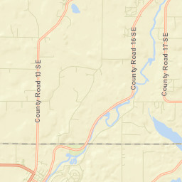 10951-10999 County Road 16 Southeast Street Map