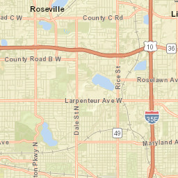 Little Canada Street Map