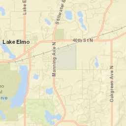 Lake Elmo Street Map