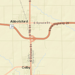 Abbotsford Street Map