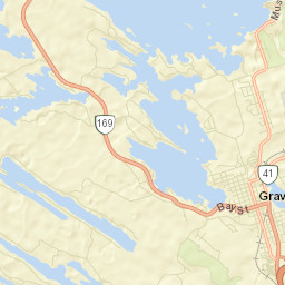 Gravenhurst Street Map