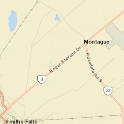 Smiths Falls Street Map