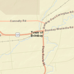 Bombay New York Street Map