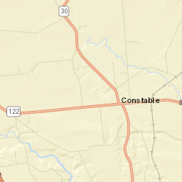 Constable New York Street Map