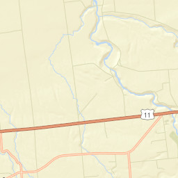 Thayer Corners New York Street Map