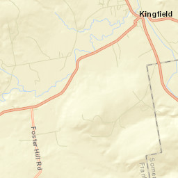 Kingfield Street Map
