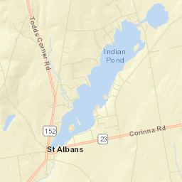 Saint Albans Street Map
