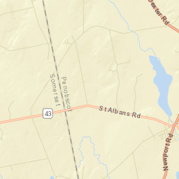 Corinna Street Map