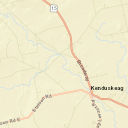 Kenduskeag Street Map