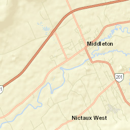 Middleton Street Map