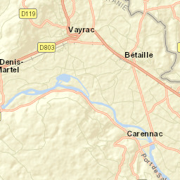Vayrac Street Map